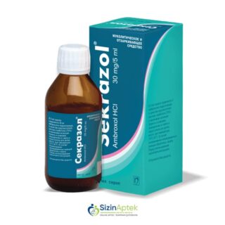 Sekrazol 30 mq 150 ml Секразол 30 мг 150 мл Ambroksol hidroxlorid Bəlğəmgətirici, mukolitik Sekrazol sekrozol qiymet catdirilma / qiyməti çatdırılma Baku / aptek onlayn online