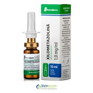 Ksilometazolin 0.1% 10 ml (burun spreyi) Ксилометазолин 0.1% 10 мл (спрей для носа) Ksilometazolin hidroxlorid Damar daraldıcı, antikonqestiv Ksilometazolin  qiymet catdirilma / qiyməti çatdırılma Baku /  aptek onlayn online 