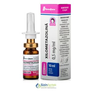 Ksilometazolin 0.05% 10 ml (burun spreyi uşaq üçün) Ксилометазолин 0.05% 10 мл (спрей для носа) Ksilometazolin hidroxlorid Damar daraldıcı, antikonqestiv Ksilometazolin  qiymet catdirilma / qiyməti çatdırılma Baku /  aptek onlayn online 