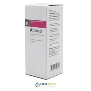 Aldrop 10 mq/ml 20 ml (oral damcı) Алдроп 10 мг/мл 20 мл (капли оральные)Tərkibi:Setirizin dihidroxlorid Allergiya əleyhinə İstehsalcı Ölkə: Turkiye Təsiredicinin miqdarı :Setirizin dihidroxlorid  10 mq/ml Aldrop qiymet catdirilma / qiyməti çatdırılma Baku /  aptek onlayn online 