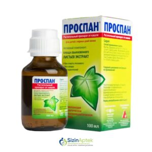 Prospan 100 ml şərbət Проспан 100 мл сироп Sarmaşıq yarpaqlarının quru ekstraktı Bitki mənşəli bəlğəmgətirici vasitə Sarmaşıq yarpaqlarının quru ekstraktı  7 mq Prospan qiymet catdirilma / qiyməti çatdırılma Baku / aptek onlayn online