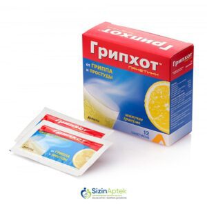 Qriphot N12 paket Грипхот N12 пакет Parasetamol, Fenilefrin hidroxlorid Oksalamin sitrat Xlorfeniramin maleat :Ağrıkəsici, iltihab əleyhinə, qızdırmasalıcı Qriphot griphot qiymet catdirilma / qiyməti çatdırılma Baku / aptek onlayn online