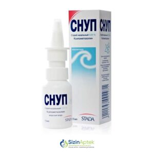 Snup 0.05% 15 ml Снуп 0,05% 15 мл KsilometazolinTəsiredicinin miqdarı Ksilometazolin  0.5 mq  Snup qiymet catdirilma / qiyməti çatdırılma Baku /  aptek onlayn online 