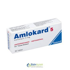 Amlokard 5 mq N30 Амлокард 5 мг N30 Tərkibi: Amlodipin Farmakoloji Təsiri: Hipotenziv, antianginal Vahidi: TABLET İstehsalcı Ölkə: TÜRKİYƏ İstehsalcı Firma: Sanovel Təsiredicinin miqdarı : Amlodipin 5 mq  [  Amlokard qiymet catdirilma / qiyməti çatdırılma Baku /  aptek onlayn online  ]