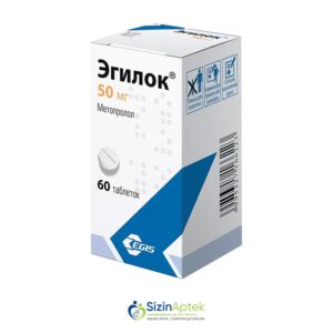 Egilok 50 mq N60 Егилок 50 мг N60 Tərkibi: Metoprolol Farmakoloji Təsiri: Beta1-adrenoblokator, hipotenziv, antiaritmik, antianginal Vahidi: TABLET İstehsalcı Ölkə: MACARISTAN İstehsalcı Firma: Egis Təsiredicinin miqdarı : Metoprolol 50 mq [  Egilok qiymet catdirilma / qiyməti çatdırılma Baku /  aptek onlayn online  ] 