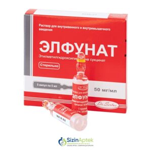 Elfunat 50 mq 5 ml N5 Элфунат 50 мг 5 мл N5Tərkibi:Etilmetilhidroksipiridin suksinatFarmakoloji Təsiri:Antioksidant, nootrop, anksiolitikVahidi:AMPİstehsalcı Ölkə:TÜRKİYƏTəsiredicinin miqdarı :Etilmetilhidroksipiridin suksinat  50 mq[  Elfunat qiymet catdirilma / qiyməti çatdırılma Baku /  aptek onlayn online  ]
