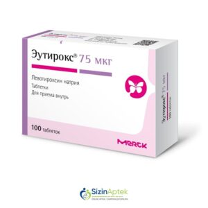 Eutiroks 75 mkq N100 Эутирокс 75 мкг N100Tərkibi: Levotiroksin natriumFarmakoloji Təsiri:Qalxanabənzər vəzinin hormon çatışmazlığı bərpaedicisiVahidi:TABLETİstehsalcı Ölkə:GERTəsiredicinin miqdarı :Levotiroksin natrium  75 mkq[  Eutiroks qiymet catdirilma / qiyməti çatdırılma Baku /  aptek onlayn online  ]