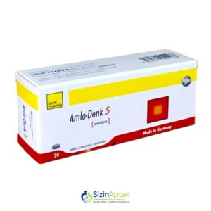 Amlo-Denk 5 mq N50 Амло-Денк 5 мг N50 Tərkibi: Amlodipin Farmakoloji Təsiri: Hipotenziv, antianginal Vahidi: TABLET İstehsalcı Ölkə: ALMANIYA Təsiredicinin miqdarı: Amlodipin  5 mq [ Amlo-Denkqiymet catdirilma / qiyməti çatdırılma Baku / aptek onlayn online sifariş ]