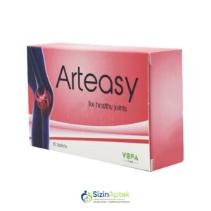 Arteazi N30 Артеази N30 Artizi Tərkibi: Qlükozamin sulfat, Xondroitin sulfat, Zərdaçal ekstraktı, Bosveliya ekstraktı, Metilsulfonilmetan, Kollagen peptid, C vitamini, Manqan Farmakoloji Təsiri: Xondroprotektor Vahidi: TABLET İstehsalcı Ölkə: TÜRKİYƏ [ Arteazi qiymet catdirilma / qiyməti çatdırılma Baku / aptek onlayn online sifariş ]