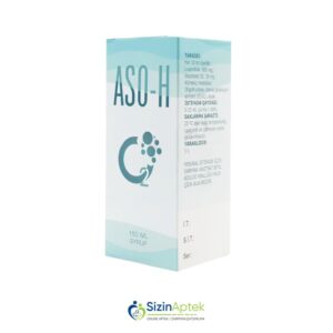 Aso-H şərbət 150 ml Асо-Г сироп 150 мл Tərkibi: L karnitin Stabilizə olunmuş oksigen Farmakoloji Təsiri: Metabolik Vahidi: FLAKON İstehsalcı Ölkə: RUSİYA Təsiredicinin miqdarı: L-karnitin  800 mq  Stabilizə olunmuş oksigen  30 mq [ Aso-H qiymet catdirilma / qiyməti çatdırılma Baku / aptek onlayn online sifariş ]