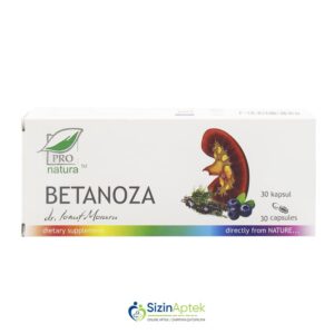 Betanoza N30 Бетаноза N30 Tərkibi: Quşüzümü Tozağacı Ardıс bitkisi D mannoza Rozmarin Farmakoloji Təsiri: Diuretik, uroseptik Vahidi:  Kapsula İstehsalcı Ölkə: RUMINİYA Təsiredicinin miqdarı: Quşüzümü  150 mq  Tozağacı  30 mq  Ardıс bitkisi  30 mq  D-mannoza  30 mq  Rozmarin  18 mq  [ Betanoza qiymet catdirilma / qiyməti çatdırılma Baku / aptek onlayn online sifariş ]