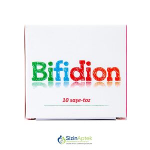 Bifidion N10 (toz) Бифидион N10 (порошок) Tərkibi: Fruktooliqosaxaridlər Lactobacillus acidophilus Bifidobacterium bifidum Farmakoloji Təsiri: Probiotik Vahidi: PAKET İstehsalcı Ölkə: AZƏRBAYCAN Təsiredicinin miqdarı: Fruktooliqosaxaridlər  120 mq  Lactobacillus acidophilus  10 mq  Bifidobacterium bifidum  10 mq  [ Bifidion qiymet catdirilma / qiyməti çatdırılma Baku / aptek onlayn online sifariş ]