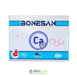 Bonesan № 30 (Kapsulalar) Azərbaycan Kalsium çatışmamazlığı və osteoporoz zamanı [  Bonesan qiymet catdirilma / qiyməti çatdırılma Baku /  aptek onlayn online  ]