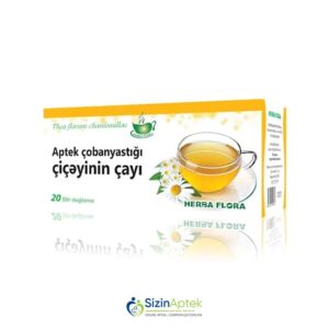 Çobanyastığı çayı N20 Чай ромашки N20 Farmakoloji Təsiri: Dezinfeksiyaedici, iltihab əleyhinəVahidi: PAKET İstehsalcı Ölkə: AZƏRBAYCAN İstehsalcı Firma: Herba Flora [  Çobanyastığı qiymet catdirilma / qiyməti çatdırılma Baku /  aptek onlayn online  ]