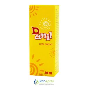 Danil damcı 30 ml Данил капли 30 мл Tərkibi: D3 vitamini Farmakoloji Təsiri: Vitamin Vahidi: FLAKON İstehsalcı Ölkə: TÜRKİYƏ Təsiredicinin miqdarı: D3 vitamini  400 BV/damcı [  Danil qiymet catdirilma / qiyməti çatdırılma Baku /  aptek onlayn online  ]