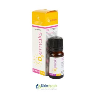 Demaks 50 000 TV 10 ml Демакс 50 000 ЕД 10 мл Tərkibi: D3 vitamini  Farmakoloji Təsiri: Vitamin Vahidi: FLAKON İstehsalcı Ölkə: LATVİYA Təsiredicinin miqdarı: D3 vitamini  400 TV/2 damcı [  Demaks qiymet catdirilma / qiyməti çatdırılma Baku /  aptek onlayn online  ]
