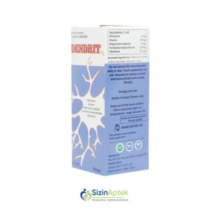 Dendrit 50 ml Дендрит 50 мл Tərkibi: Qlisin Melatonin Vitamin B6 Maqnezium Farmakoloji Təsiri: Sakitləşdiriçi və yuxugətirici Vahidi: FL İstehsalcı Ölkə: TÜRKİYƏ Təsiredicinin miqdarı:Qlisin  250 mgMelatonin  1 mgVitamin B6 1.6 mg  Maqnezium  3 mg[  Dendrit qiymet catdirilma / qiyməti çatdırılma Baku /  aptek onlayn online  ] 