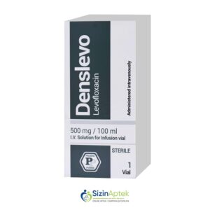Denslevo 500 mq 100 ml Денслево 500 мг 100 мл Tərkibi: Levofloksasin Farmakoloji Təsiri: Antibakterial Vahidi: FL İstehsalcı Ölkə: TÜRKİYƏ Təsiredicinin miqdarı: Levofloksasin  5 mq/ml [ Denslevo qiymet catdirilma / qiyməti çatdırılma Baku / aptek onlayn online ]