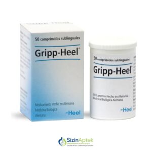 Gripp-Heel tab N50 Грип-Хил таб. N50 шт Tərkibi: Aktīvās vielas ir:Aconitum napellus D 4 120 mg, Bryonia cretica D4 60mg, Lachesis mutus D12 60mg, Eupatorium perfoliatum D3 30mg, Phosphorus D5 30mg. Citas palīgvielas ir: laktozes monohidrāts (katra tablete satur aptuveni 300 mg laktozes), magnija stearāts.Farmakoloji Təsiri: Grip ələyhinə, Homeopatik Vahidi: Tablet İstehsalcı Ölkə: Almaniya İstehsalcı Firma: Heel [ Gripp-Heel qiymet catdirilma / qiyməti çatdırılma Baku / aptek onlayn online ]