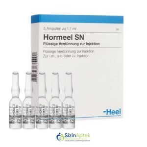 Hormeel SN 1.1 ml N5 Гормель СН 1.1 мл N5 Farmakoloji Təsiri: Homeopatik Vahidi: AMPUL İstehsalcı Ölkə: GER [ Hormeel qiymet catdirilma / qiyməti çatdırılma Baku / aptek onlayn online ] 