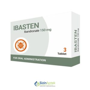 Ibasten 150 mq N3 Ибастен 150 мг N3 Tərkibi: İbandron turşusu Farmakoloji Təsiri: Sümük rezorbsiyasını inhibəedici Vahidi: TABLET İstehsalcı Ölkə: İSPANİYA Təsiredicinin miqdarı: İbandron turşusu  150 mq [ Ibasten qiymet catdirilma / qiyməti çatdırılma Baku / aptek onlayn online sifariş ]