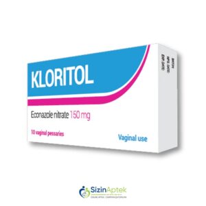 Kloritol 150 mq N10 (vaginal şamlar) Клоритол 150 мг N10 (вагинальные свечи) Tərkibi: Ekonazol nitrat Farmakoloji Təsiri: Göbələk əleyhinə Vahidi: QUTU İstehsalcı Ölkə: İTALİYA Təsiredicinin miqdarı: Ekonazol nitrat  150 mq  [ Kloritol qiymet catdirilma / qiyməti çatdırılma Baku / aptek onlayn online sifariş ]
