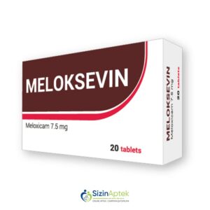 Meloksevin 7.5 mq N20 Мелоксевин 7.5 мг N20 Tərkibi: Meloksikam Farmakoloji Təsiri: İltihab əleyhinə Vahidi: TABLET İstehsalcı Ölkə: POLŞA Təsiredicinin miqdarı: Meloksikam  7.5 mq  [ Meloksevin qiymet catdirilma / qiyməti çatdırılma Baku / aptek onlayn online sifariş ]