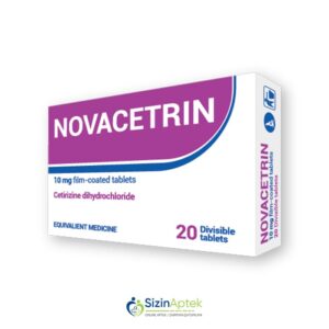 Novasetrin 10 mq N20 Новацетрин 10 мг N20 Tərkibi: Setirizin dihidroxlorid Farmakoloji Təsiri: Allergiya əleyhinə Vahidi: TABLET İstehsalcı Ölkə: İTALİYA Təsiredicinin miqdarı: Setirizin dihidroxlorid  10 mq  [ Novasetrin qiymet catdirilma / qiyməti çatdırılma Baku / aptek onlayn online ]