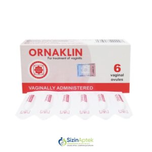 Ornaklin N6 şam Орнаклин N6 свечи Tərkibi: Klindamisin Farmakoloji Təsiri: Аntibiotik Vahidi: ŞAM İstehsalcı Ölkə: İTALİYA Təsiredicinin miqdarı: Klindamisin  100 mq [ Ornaklin qiymet catdirilma / qiyməti çatdırılma Baku / aptek onlayn online ]
