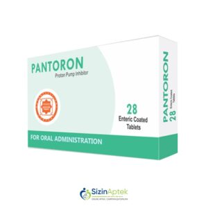 Pantoron 40 mq N28 Панторон 40 мг N28 Tərkibi: Pantoprazol Farmakoloji Təsiri: Xora əleyhinə Vahidi: TAB İstehsalcı Ölkə: TÜRKİYƏ Təsiredicinin miqdarı: Pantoprazol  40 mq  [ Pantoron qiymet catdirilma / qiyməti çatdırılma Baku / aptek onlayn online ]