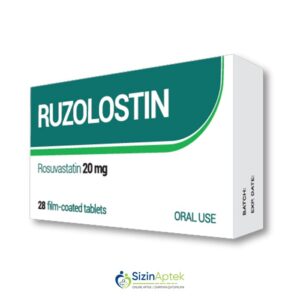 Ruzolostin 20 mq N28 Рузолостин 20 мг N28 Tərkibi: Rosuvastatin Farmakoloji Təsiri: Hipolipidemik Vahidi: TABLET İstehsalcı Ölkə: İSPANİYA Təsiredicinin miqdarı: Rosuvastatin  20 mq [ Ruzolostin qiymet catdirilma / qiyməti çatdırılma Baku / aptek onlayn online ]