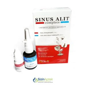 Sinus Alit Complecs 30ml sprey və 7ml damcı Sinus Alit Complecs спрей 30 мл и капельница 7 мл Tərkibi: Meşənovruzu ekstraktı A vitamini Gənəgərçək yağı Dəniz suyunun izotonik məhlulu Aloe ekstraktı Gülümbahar ekstraktı Farmakoloji Təsiri: Antikonqestiv, yuyucu Vahidi: TAB İstehsalcı Ölkə: UKRAYNA [  Sinus Alit qiymet catdirilma / qiyməti çatdırılma Baku /  aptek onlayn online  ]