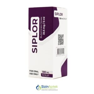 Siplor şərbət 22.5 mq/5 ml 100 ml Сиплор сироп 22.5 мг/5 мл 100 мл Tərkibi: Butamirat sitrat Farmakoloji Təsiri: Öskürək əleyhinə Vahidi: FLAKON İstehsalcı Ölkə: TÜRKİYƏ Təsiredicinin miqdarı: Butamirat sitrat  4.5 mq/ml [ Siplor  qiymet catdirilma / qiyməti çatdırılma Baku / aptek onlayn online ]