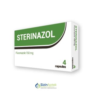 Sterinazol 150 mq N4 Стериназол 150 мг N4 Tərkibi: Flukonazol Farmakoloji Təsiri: Göbələk əleyhinə vasitə Vahidi: KAPS İstehsalcı Ölkə: İTALİYA Təsiredicinin miqdarı: Flukonazol  150 mq [ Sterinazol qiymet catdirilma / qiyməti çatdırılma Baku / aptek onlayn online ]