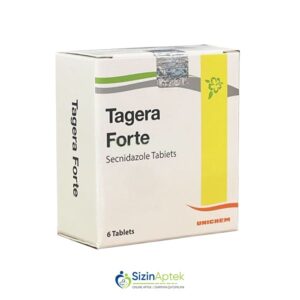 Tagera forte N6 Тагера форте N6 Tərkibi: Seknidazol Farmakoloji Təsiri: Antibakterial, protozoy əleyhinə Vahidi: TABLET İstehsalcı Ölkə: HİNDİSTAN Təsiredicinin miqdarı: Seknidazol  1 q [  Tagera qiymet catdirilma / qiyməti çatdırılma Baku /  aptek onlayn online sifariş ] 