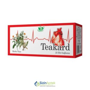 Teakard çay N25 Теакард чай N25 Tərkibi: Beşdilimli damotunun otu Çöl qatırquyruğu otu Məkkəgülü çiçəyi Ginko biloba yarpağı Qarğıdalı saçağı Dərman gülümbaharı çiçəyi Dərman bədrənc otu Farmakoloji Təsiri: Hipotenziv, damar genişləndirici Vahidi: TABLET İstehsalcı Ölkə: AZƏRBAYCAN İstehsalcı Firma: Herba Flora [  Teakard qiymet catdirilma / qiyməti çatdırılma Baku /  aptek onlayn online  ] 