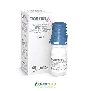 Tioretin A Free 10 ml (göz damcısı) Тиоретин A Фрее 10 мл (глазные капли) Tərkibi: Hipromelloza Lipoy turşusu Vahidi: FL İstehsalcı Ölkə: İTALİYA [  Tioretin qiymet catdirilma / qiyməti çatdırılma Baku /  aptek onlayn online  ] 