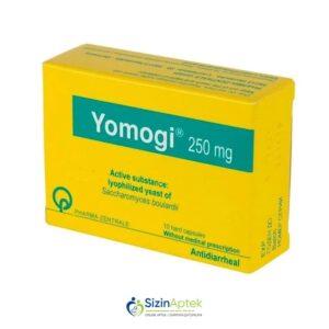 Yomoqi 250 mq N10 Йомоги 250 мг N10 Yomogi Tərkibi: Saccharomyces boulardi Farmakoloji Təsiri: Diareya əleyhinə Vahidi: TABLET İstehsalcı Ölkə: MİSİR Təsiredicinin miqdarı: Saccharomyces boulardi  250 mq [ Yomogi  qiymet catdirilma / qiyməti çatdırılma Baku / aptek onlayn online ]