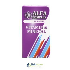 Alfa Kompleks N30 (Alfa Complex) Альфа Комплекс N30 Tərkibi: C vitamini Fol turşusu B1 vitamini B2 vitamini H vitamini B5 vitamini B6 vitamini B12 vitamini D3 vitamini E vitamini PP vitamini Maqnezium Dəmir Mis Sink Kalsium Farmakoloji Təsiri: Polivitamin, mineral Vahidi: KAPSUL İstehsalcı Ölkə: TÜRKİYƏ [  Alfa Kompleks qiymet catdirilma / qiyməti çatdırılma Baku /  aptek onlayn online  ] 