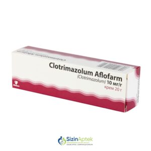 Klotrimazol krem 20 qr Клотримазол крем 20 г Aflofarm Tərkibi: Klotrimazol Farmakoloji Təsiri: Göbələk əleyhinə Vahidi: TÜB İstehsalcı Ölkə: POLŞA Təsiredicinin miqdarı: Klotrimazol  10 mq [  Klotrimazol qiymet catdirilma / qiyməti çatdırılma Baku /  aptek onlayn online  ]