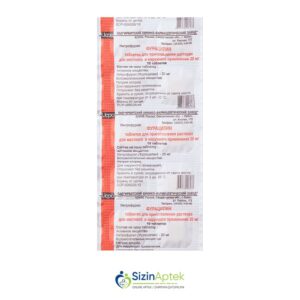 Furasilin 20 mq N10 Фурацилин 20 мг N10 Tərkibi: Nitrofural Farmakoloji Təsiri: Mikrob əleyhinə Vahidi: TABLET İstehsalcı Ölkə: Rusiya Təsiredicinin miqdarı: Nitrofural   20 mq   [  Furasilin qiymet catdirilma / qiyməti çatdırılma Baku /  aptek onlayn online  ] 