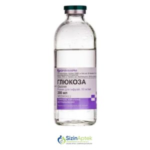 Qlükoza 5% 200 ml (infuziya üçün məhlul) Глюкоза 5% 200 мл (раствор для инфузий) Tərkibi: Dekstroza Farmakoloji Təsiri: Dezintoksikasiyaedici, hidratlaşdırıcı Vahidi: FLAKON İstehsalcı Ölkə: UKRAYNA Təsiredicinin miqdarı: Dekstroza  50 mq/ml [  Qlükoza qiymet catdirilma / qiyməti çatdırılma Baku /  aptek onlayn online  ]