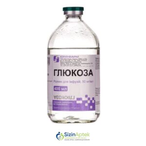 Qlükoza 5% 400 ml (infuziya üçün məhlul) Глюкоза 5% 400 мл (раствор для инфузий) Tərkibi: Dekstroza Farmakoloji Təsiri: Dezintoksikasiyaedici, hidratlaşdırıcı Vahidi: FLAKON İstehsalcı Ölkə: UKRAYNA Təsiredicinin miqdarı: Dekstroza  50 mq/ml [  Qlükoza qiymet catdirilma / qiyməti çatdırılma Baku /  aptek onlayn online  ]