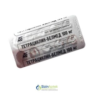 Tetrasiklin 100 mq N10 Тетрациклин 100 мг N10 Tərkibi: Tetrasiklin hidroxlorid Farmakoloji Təsiri: Antibiotik Vahidi: TABLET İstehsalcı Ölkə: BELÇİKA Təsiredicinin miqdarı: Tetrasiklin hidroxlorid  100 mq [  Tetrasiklin qiymet catdirilma / qiyməti çatdırılma Baku /  aptek onlayn online  ]