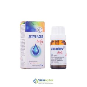 Aktiv flora 5 ml (uşaqlar üçün damcı) Актив флора 5 мл (капли для детей) Tərkibi: Lactobacillus rhamnosus, Zeytun yağı Askorbil palmitat Farmakoloji Təsiri: Probiotik Vahidi: QUTU İstehsalcı Ölkə: GER [  Aktivflora qiymet catdirilma / qiyməti çatdırılma Baku /  aptek onlayn online  ]