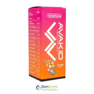 Avakid 150 ml Авакид 150 мл Tərkibi: Arı südü Vitamin A Vitamin E Vitamin C Vitamin B7 Vitamin B12 Vitamin B1 Vitamin B2 Vitamin B3 Fol turşusu Yod Selenium Sink Dəmir Kalium Farmakoloji Təsiri: Vitamin və mineral kompleksi Vahidi: FLAKON İstehsalcı Ölkə: TÜRKİYƏ [  Avakid qiymet catdirilma / qiyməti çatdırılma Baku /  aptek onlayn online  ]
