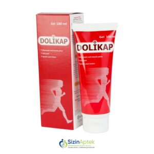 Dolikap gel 100 ml Доликап гель 100 мл Tərkibi: Kamfora, Acı bibər ekstraktı Kəklik üzümünun yarpaqlarının efir yağı, Vanilil butil efir yağı, Evkalipt efir yağı, Rozmarin efir yağı, , Lavanda efir yağı Farmakoloji Təsiri: Ağrıkəsici, iltihabəleyhinə Vahidi: TÜB İstehsalcı Ölkə: SERBİYA [  Dolikap qiymet catdirilma / qiyməti çatdırılma Baku /  aptek onlayn online  ]