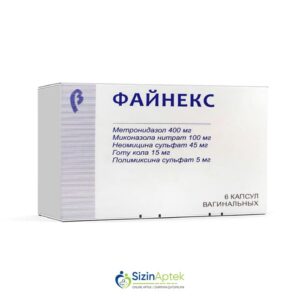 Fayneks N6 (vaginal kapsullar) Faynex Файнекс N6 (вагинальные капсулы) Tərkibi: Metronidazol Mikonazol Farmakoloji Təsiri: Antifunqal, antibakterial, antiprotozoal Vahidi: vaginal kapsul İstehsalcı Ölkə: Argentina Təsiredicinin miqdarı: Metronidazol  400 mqMikonazol  100 mq[  Fayneks qiymet catdirilma / qiyməti çatdırılma Baku /  aptek onlayn online  ]