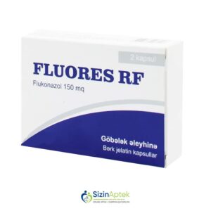 Fluores 150 mq N2 Флуорес 150 мг N2 Tərkibi: Flukonazol Farmakoloji Təsiri: Göbələkəleyhinə Vahidi: KAPSUL İstehsalcı Ölkə: İTALİYA Təsiredicinin miqdarı: Flukonazol  150 mq   [  Fluores qiymet catdirilma / qiyməti çatdırılma Baku /  aptek onlayn online  ]