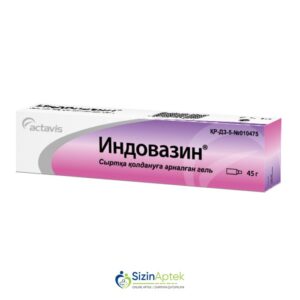 İndovazin gel 45 q Индовазин гель 45 г Tərkibi: İndometasin, Trokserutin Farmakoloji Təsiri: Antivarikoz, antitromboz Vahidi: TÜB İstehsalcı Ölkə: BOLQARISTAN Təsiredicinin miqdarı: İndometasin 30 mqTrokserutin 20 mq[  İndovazin qiymet catdirilma / qiyməti çatdırılma Baku /  aptek onlayn online  ]